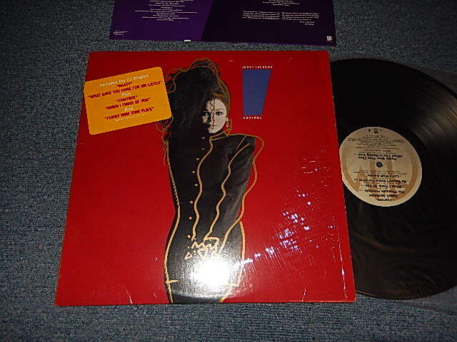 画像1: JANET JACKSON - CONTROL (With CUSTOM INNER)  (MINT-/Ex+++ A-1,2,3:Ex- /  1986 US AMERICA ORIGINAL Used LP