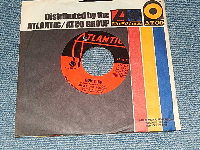 画像1: The SWEET INSPIRATIONS - A) Don't Go    B)Chained (A)Ex+++/B)Ex+++ BB) / 1969 US AMERICA ORIGINAL Used 7" 45rpm Single