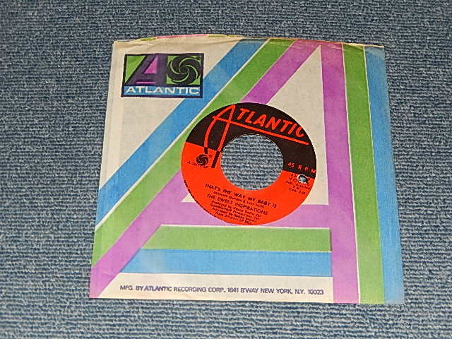 画像1: The SWEET INSPIRATIONS - A) That's The Way My Baby Is   B)At Last I've Found A Love (A)MINT-/B)MINT- BB) / 1970 US AMERICA ORIGINAL Used 7" 45rpm Single