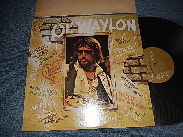 画像1: WAYLON JENNINGS - OL' WAYLON (Ex+++/MINT-) /  1977 US AMERICA ORIGINAL Used LP 