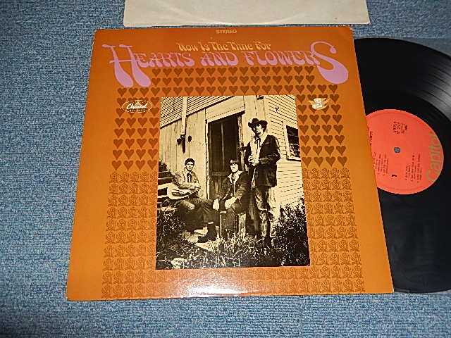 画像1: HEARTS AND FLOWERS - NOW IS THE TIME FOR (Ex+++/MINT-) / 1976 Version US AMERICA "ORANGE LABEL" Used LP 