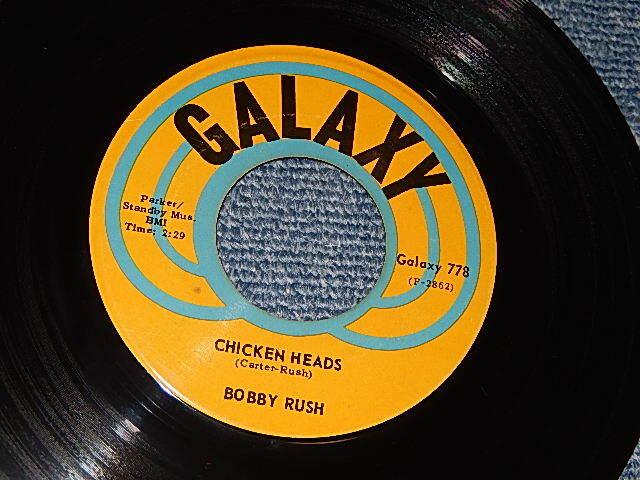 画像1: BOBBY RUSH (FUNKY BLUES BREAKS Coupling) - A) CHICKEN HEAD   B)MARY JANE (A:Ex+++/B:Ex+++) / 1971 US AMERICA ORIGGINAL Used 7" 45 rpm Single 