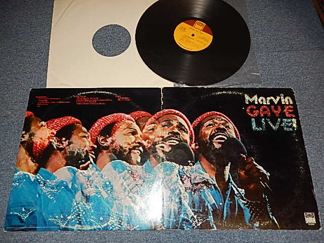 画像1: MARVIN GAYE - LIVE（Ex+/Ex++) / 1974 US AMERICA ORIGINAL Used  LP 