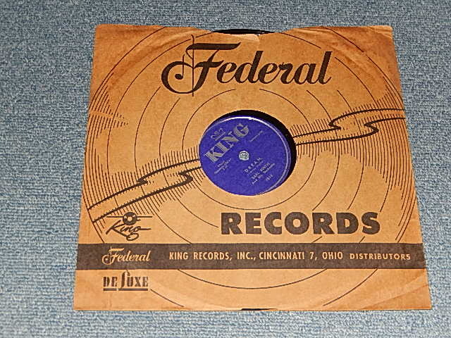画像1:  BILL DOGGETT - A) DREAM  B)EAST OF THE SUN (A)Ex++/B)Ex++) / 1955 US AMERICA ORIGINAL 10" 78rpm Used SP  