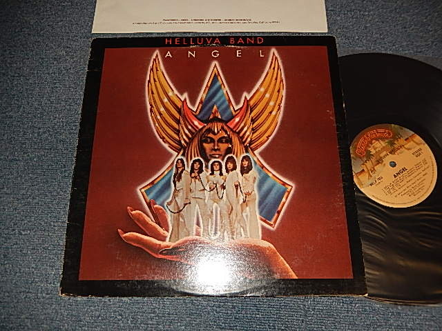 画像1: ANGEL - HELLUVA BAND "CSM SANTAMARIA Press" (Ex++/MINT-) /1976 US AMERICA ORIGINAL Used LP 