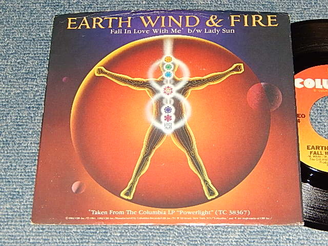 画像1: EARTH, WIND and & FIRE - A) ALL IN LOVE WITH ME   B)LADY SUN (Ex++/A:MIN-/B:MINT-)  / 1982 US AMERICA ORIGINAL With "PICTURE SLEEVE / PS" Used 7" 45rpm Single 