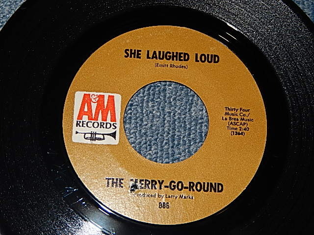 画像1: THE MERRY-GO-ROUND - A)THE LAUGHED LOUD  B) HAD TO RUN AROUND  (A:MINT- /  B:MINT- BB) / 1967 US AMERICA ORIGINAL Used 7"45rpm Single