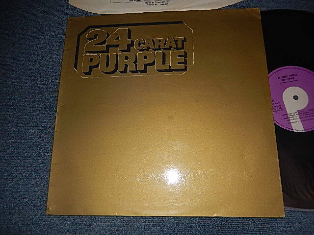 画像1: DEEP PURPLE - 24 KARAT (Matrix #A)TPSM-2002 A-1 RJL GRO B)TPSM-2002 B-1 RJL GOG) (Ex++/MIN- Looks:Ex+++) /1975 UK ENGLAND ORIGINAL 1st Press Label Used  LP 