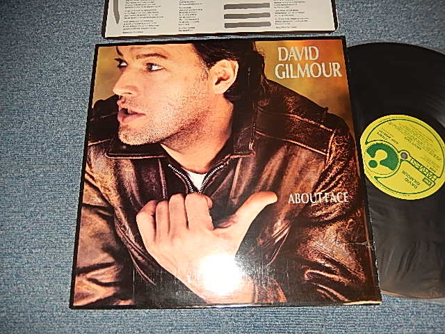 画像1: DAVID GILMOUR of PINK FLOYD - ABOUT FACE (with CUSTOM INNER) (Matrix # A) SHSP 240079 1A-6U-1-1-1 TML-S B) SHSP 2400791 B-6U-1-1-5 TML-M)(Ex++/MINT-~Ex+++)  / 1984 UK ENGLAND ORIGINAL Used LP
