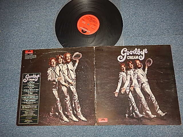 画像1: CREAM - GOODBYE CREAM (MATRIX # A) 583053 A//3   B) 583053 B//3) (Ex++/Ex++) / 1968 UK ENGLAND ORIGINAL STEREO Used LP