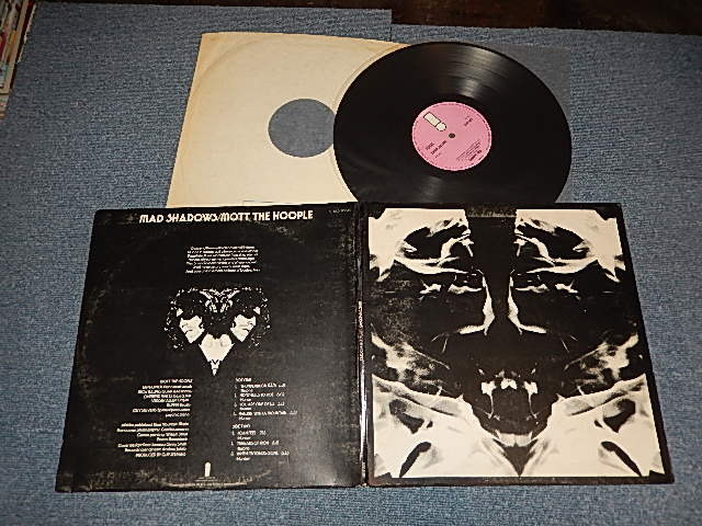 画像1: MOTT THE HOOPLE  - MAD SHADOWS (MATRIX # A) ILPS-9119  A-2U B) ILPS- 9119 B-2U) (Ex++/MINT-) /  1970 UK ENGLAND ORIGINAL 1st Press "PINK" Label Used LP