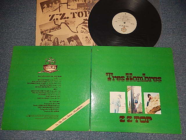 画像1: ZZ TOP -  TRES HOMBRES (with CUSTOM INNER SLEEVE) (E+/Ex Looks:Ex LIGHT MARKS) /1978 Version US AMERICA REISSUE Used LP