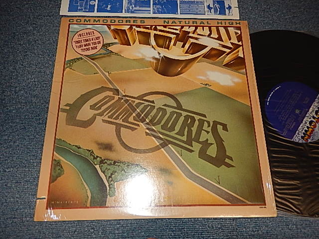 画像1: COMMODORES - NATURAL HIGH  (MINT-/MINT-  CUT OUT) / 1978 US AMERICA ORIGINAL Used LP 
