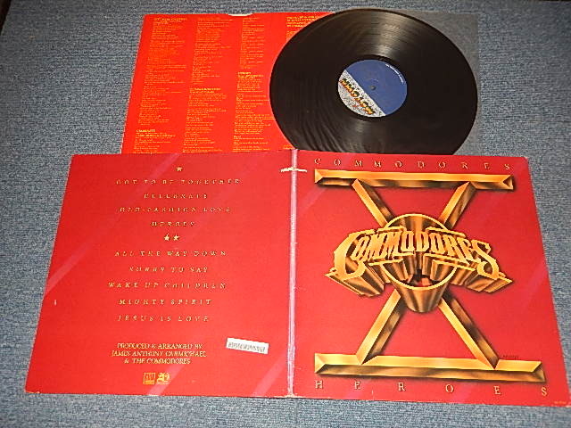 画像1: COMMODORES - HEROES (With CUSTOM INNER) (Ex+/MINT- CUT OUT, STOBC)  / 1980 US AMERICA ORIGINAL Used LP 