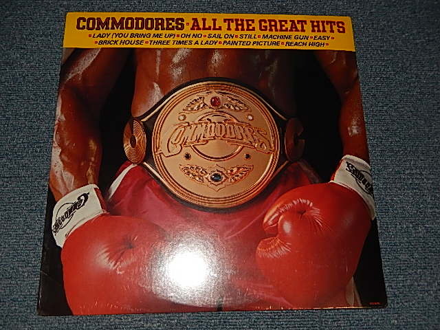 画像1: COMMODORES - ALL THE GREAT HITS (SEALED) / 1982 US AMERICA ORIGINAL "BRAND NEW SEALED" LP 