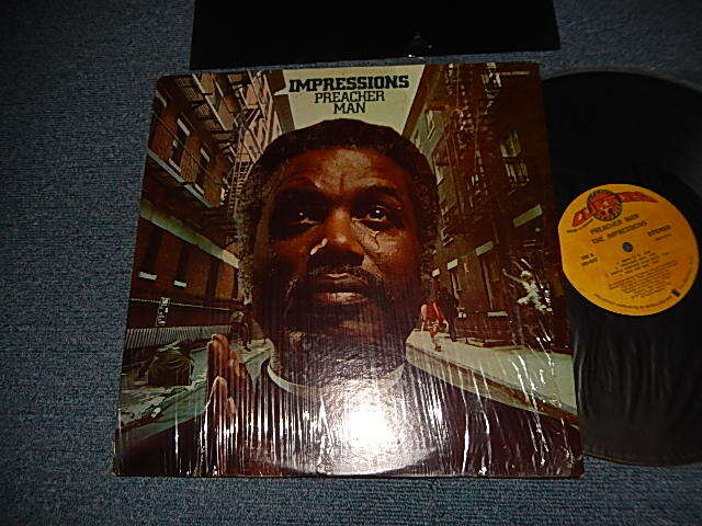 画像1: The IMPRESSIONS - PREACHER MAN (MINT-/MINT-) / 1973 US AMERICA ORIGINAL Used  LP 
