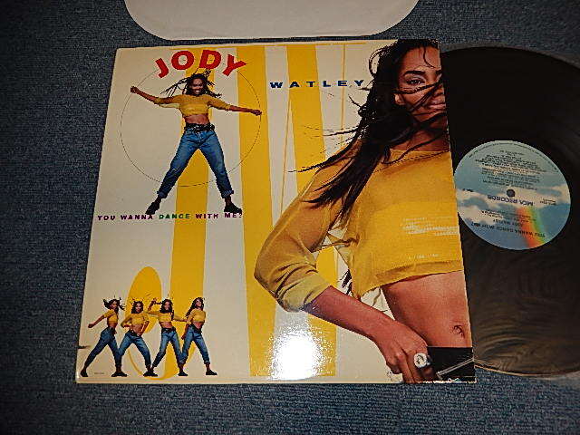 画像1: JODY WATLEY - YOU WANNA DANCE WITH ME (Ex+/Ex+ Looks:VG++ Cut Out) / 1989 US AMERICA ORIGINAL Used LP