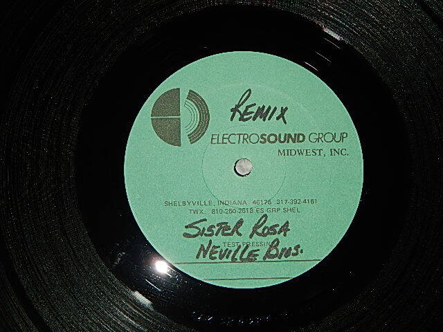 画像1: The NEVILLE BROTHERS - SISTER ROSA (Matrix #A)A&M SP 12306-A ES1 B)A&M SP 12306-B ES1) (MINT/MINT) / 1989 US AMERICA ORIGINAL "TEST PRESS" Used 12"