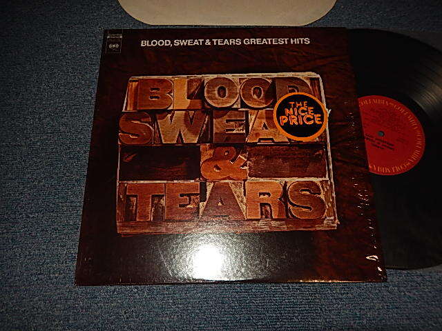 画像1: BLOOD, SWEAT & TEARS  B.S & T -  GREATEST HITS (MINT/MINT) / 1980's Version US AMERICA REISSUE Used LP