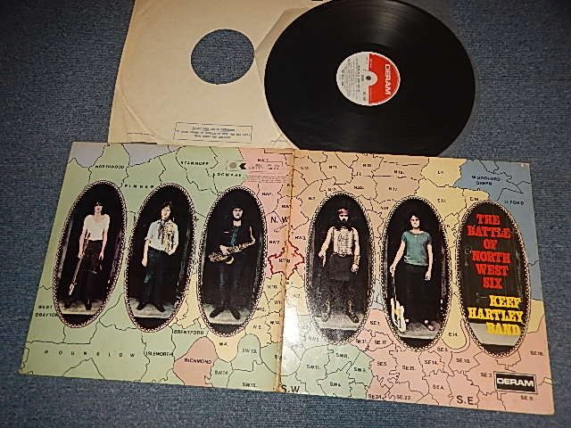 画像1: KEEF HARTLEY BAND  - THE BATTLE OF NORTH WEST SIX (Matrix # A) P-1W / B) P-1W) (Ex++/Ex+++ STEAROFC) / 1969 UK ENGLAND  ORIGINAL "STEREO" Used LP