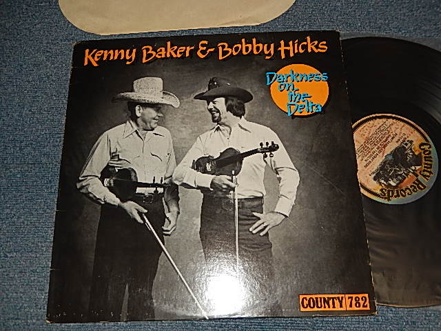 画像1: KENNY BAKER & BOBBY HICKS - DARKNESS ON THE DELTA (Ex++/MINT-) /1980 US AMERICA ORIGINALUsed LP