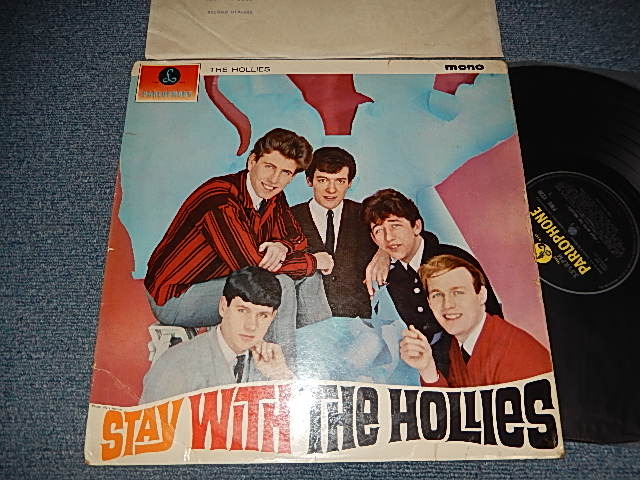 画像1: THE HOLLIES - STAY WITH THE HOLLIES (Matrix #A) XEX-459-1N 1 O B) XEX-460-1N  1 C)(VEx++/MINT-)  / 1964 UK ENGLAND ORIGINAL "YELLOW PARLOPHONE" &" SOLD IN UK" credit Label MONO Used LP 