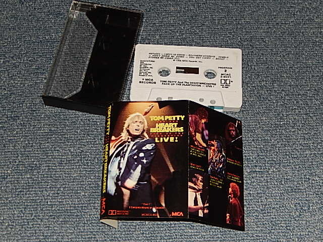 画像1: TOM PETTY And The Heartbreakers – Pack Up The Plantation - Live! (MINT-/MINT) / 1985  US AMERICA ORIGINAL Used CASSETTE TAPE