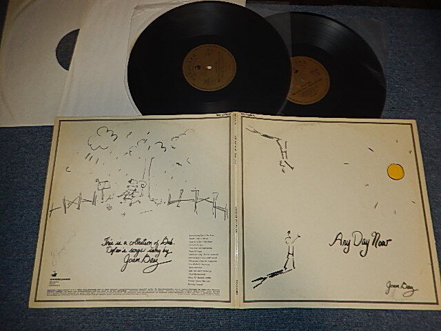 画像1: JOAN BAEZ - ANY DAY NOW (Ex+++/MINT- SWOL)  / 1969 WEST-GERMANY GERMAN ORIGINAL Used 2-LP 