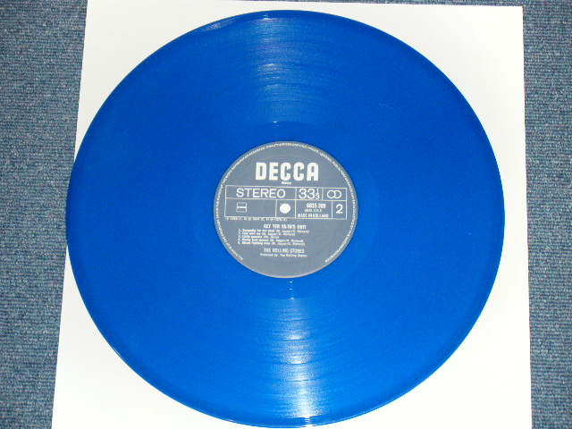 画像: ROLLING STONES - GET YER YA-YA'S OUT! ( Limited BLUE WAX/VINYL ) / 1980's  HOLLAND Limited LP 