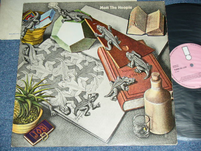 画像1: MOTT THE HOOPLE  - MOTT THE HOOPLE ( With "Backsliding Fearlessly" Credit )  / 1969UK ORIGINAL "PINK LABEL" Used LP 