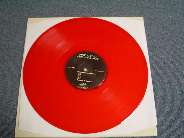画像: PINK FLOYD - WISH YOU WERE HERE  / 2009 BRAND NEW RED WAX/VINYL LP 