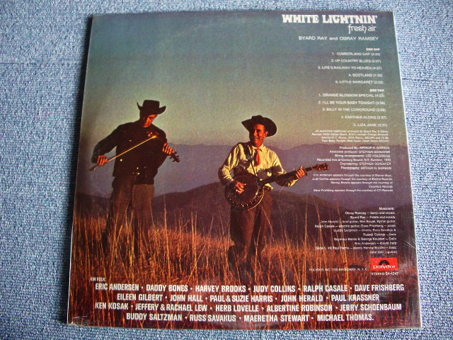 画像: WHITE LIGHTNIN' - FRESH AIR   / 1970  US ORIGINAL PROMO SEALED LP