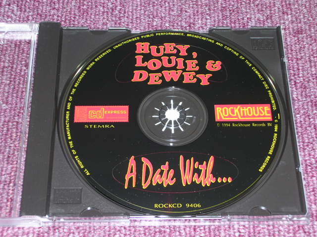 画像: HUEY, LOUIE & DEWEY - A DATE WITH / 1994 HOLLAND Brand New CD 
