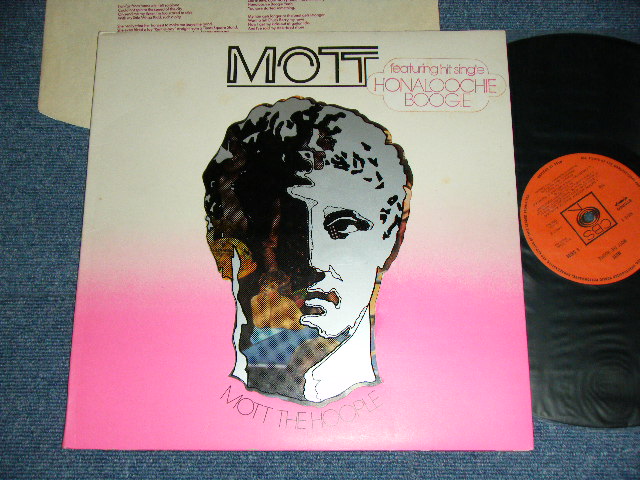画像1: MOTT THE HOOPLE  - MOTT ( With TITLE STICKER on COVER : Ex+++/MINT ) / 1973 UK ORIGINAL Die-Cut Gatefold Coverl Used LP
