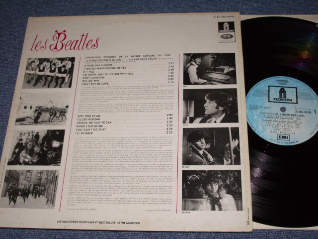 画像: BEATLES - 4 GARCONS PANS LE VENT(A HARD DAYS NIGHT) CHANSONS DU FILM  /1970s FRANCE LP