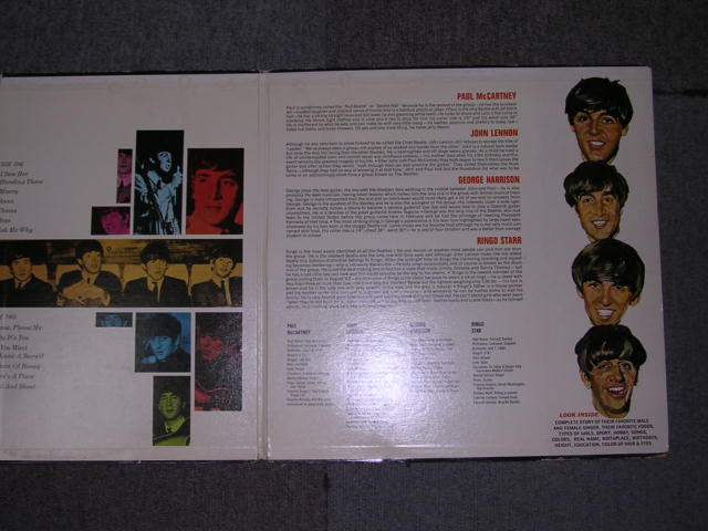 画像: THE BEATLES  - SONGS PICTURES AND STORIES OF THE FABULOUS BEATLES ( Ex/Ex++ )  /  1964 US ORIGINAL MONO LP 