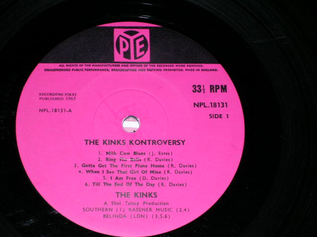 画像: THE KINKS - THE KINKS KONTROVERSY / 1965 UK ORIGINAL MONO LP 