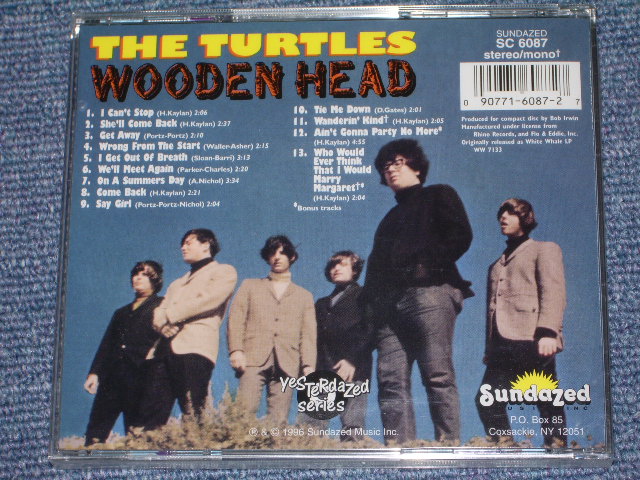 画像: TURTLES - WOODEN HEAD / 1996 US AMERICA Brand New SEALED CD  out-of-print now