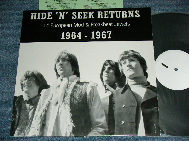 画像1: V.A. OMNIBUS ( 14 60's EUROPEAN MOD & FREAKBEAT JEWELS ) - HIDE 'N' SEEK RETURNS 1964-1967 VOL.3 / EU PRIVATE PRESS Used LP 