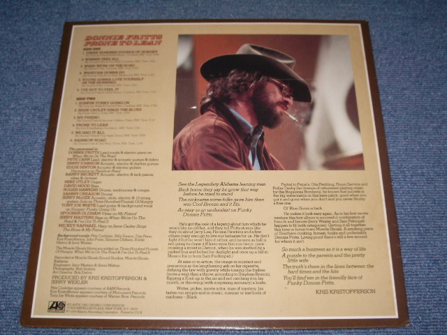 画像: DONNIE FRITTS - PRONE TO LEAN  / 1974 US ORIGINAL LP 