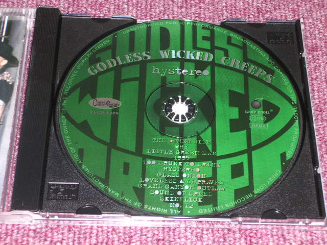 画像: GODLESS WICKED CREEPS - HYSTEREO / GERMANY Brand NEW CD  