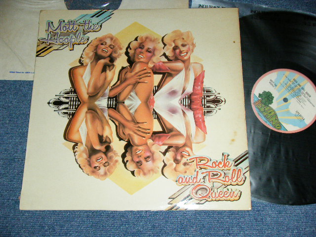 画像1: MOTT THE HOOPLE  - ROCK and ROLL QUEEN ( Ex++/Ex++ ) / 1972 UK ORIGINAL 1st Press  "PINK RIM " Label Used LP