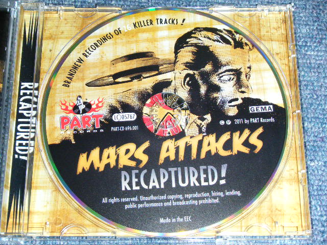 画像: MARS ATTACKS - RECAPTURED!  / 2011 EU & GERMANY Brand New CD 