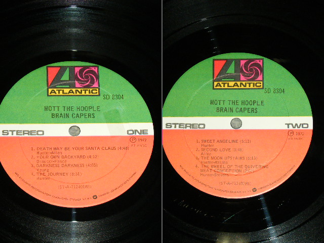 画像: MOTT THE HOOPLE  - BRAIN CAPERS ( Ex+++/MINT- ) / 1974? US ORIGINAL 3RD Press "75 rockfeller & a warner... " Label Used LP