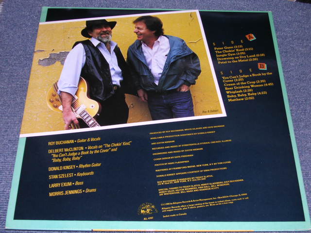 画像: ROY BUCHANAN - DANCING ON THE EDGE   / 1986 US ORIGINAL LP 