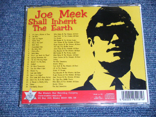 画像: va OMNUBUS - JOE MEEK SHALL IN HERIT THE EARTH! / 2004 UK ORIGINAL Brand New CD