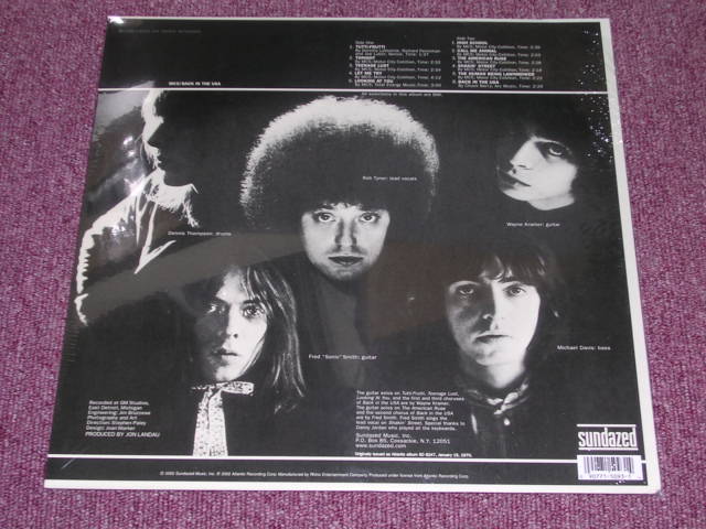 画像: MC5 - BACK IN THE USA / 2002 US REISSUE 180g Heavy Weight Brand New SEALED LP