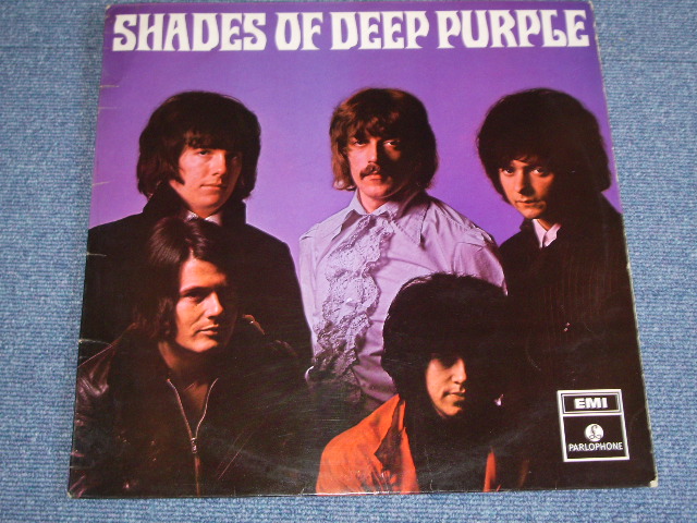 画像1: DEEP PURPLE - SHADES OF DEEP PURPLE / 1968 UK ORIGINAL 1st PRESS YELLOW PARLOPHONE LABEL + PURPLE COLOR on BACK COVER  LP 
