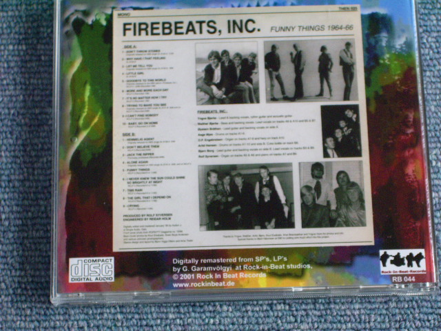 画像: FIREBEATS,INC - FUNNY THINGS 64-66 /2001 Brand New  CD-R 