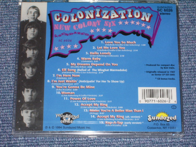 画像: THE NEW COLONY SIX - COLONIZATION / 1994 US SEALED NEW CD